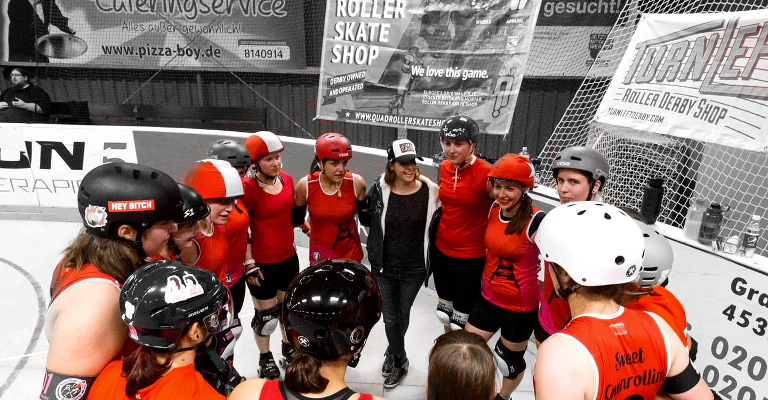 Sponsor gesucht für Roller Derby
